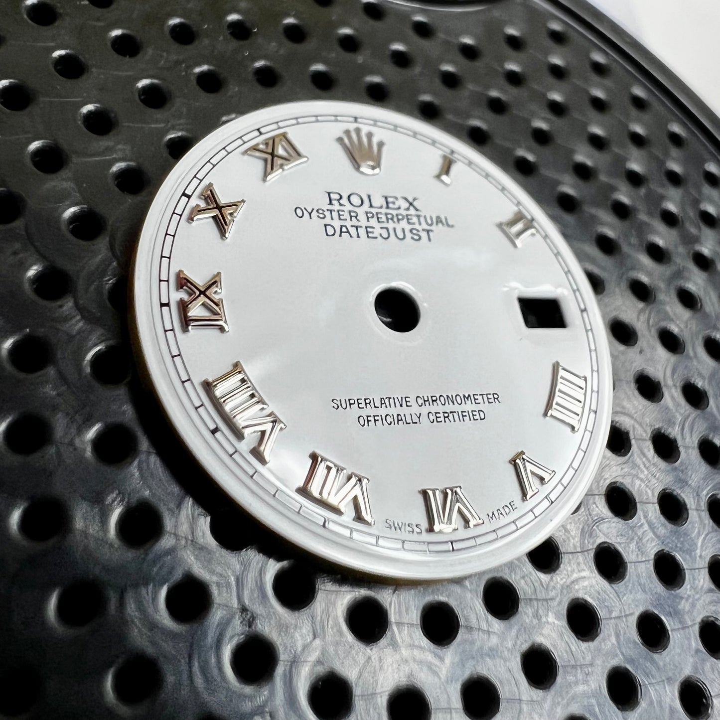 Genuine Rolex Datejust 26 White Enamel Roman Dial