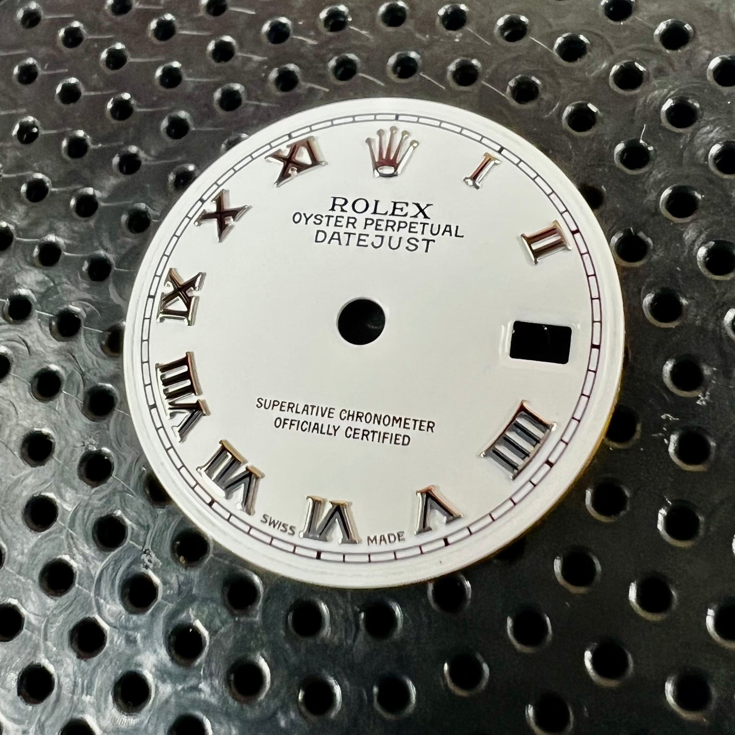 Genuine Rolex Datejust 26 White Enamel Roman Dial