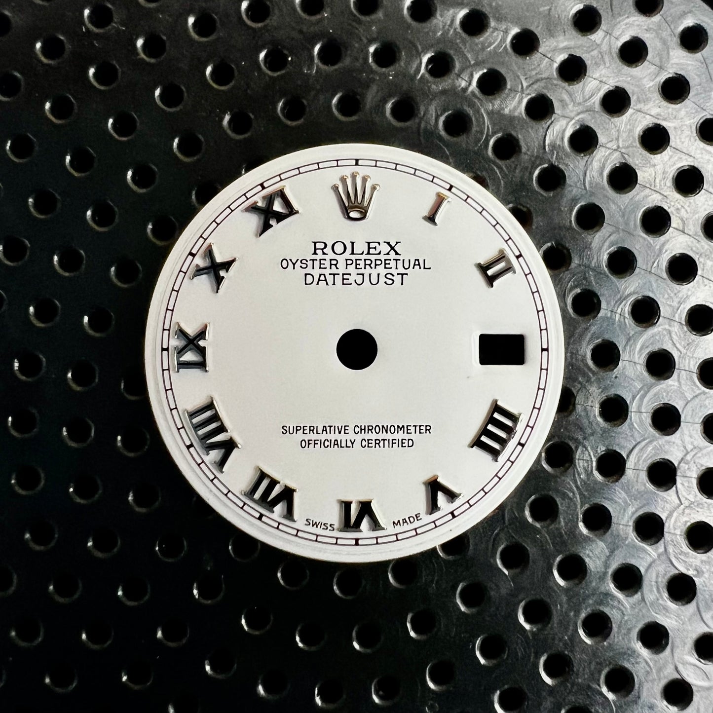 Genuine Rolex Datejust 26 White Enamel Roman Dial