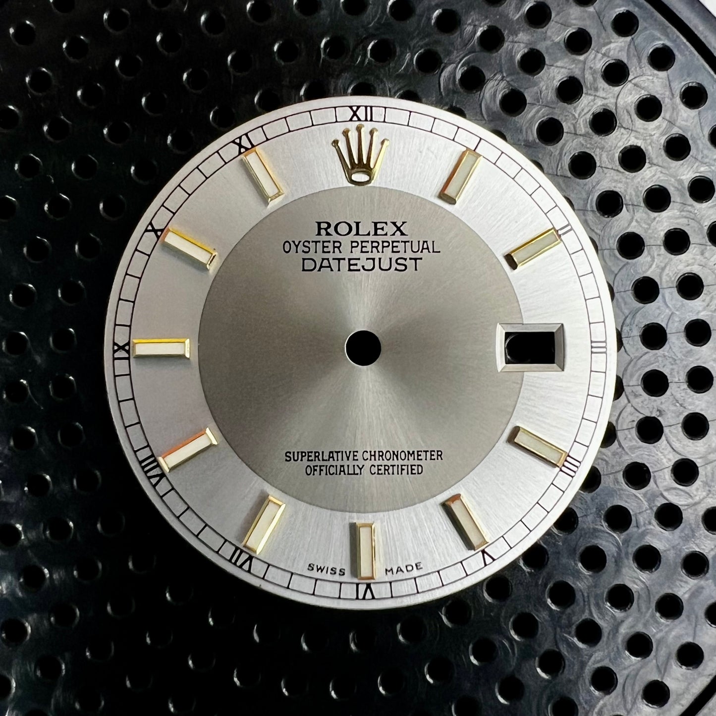 Genuine Rolex Datejust 36 Silver Tuxedo Dial