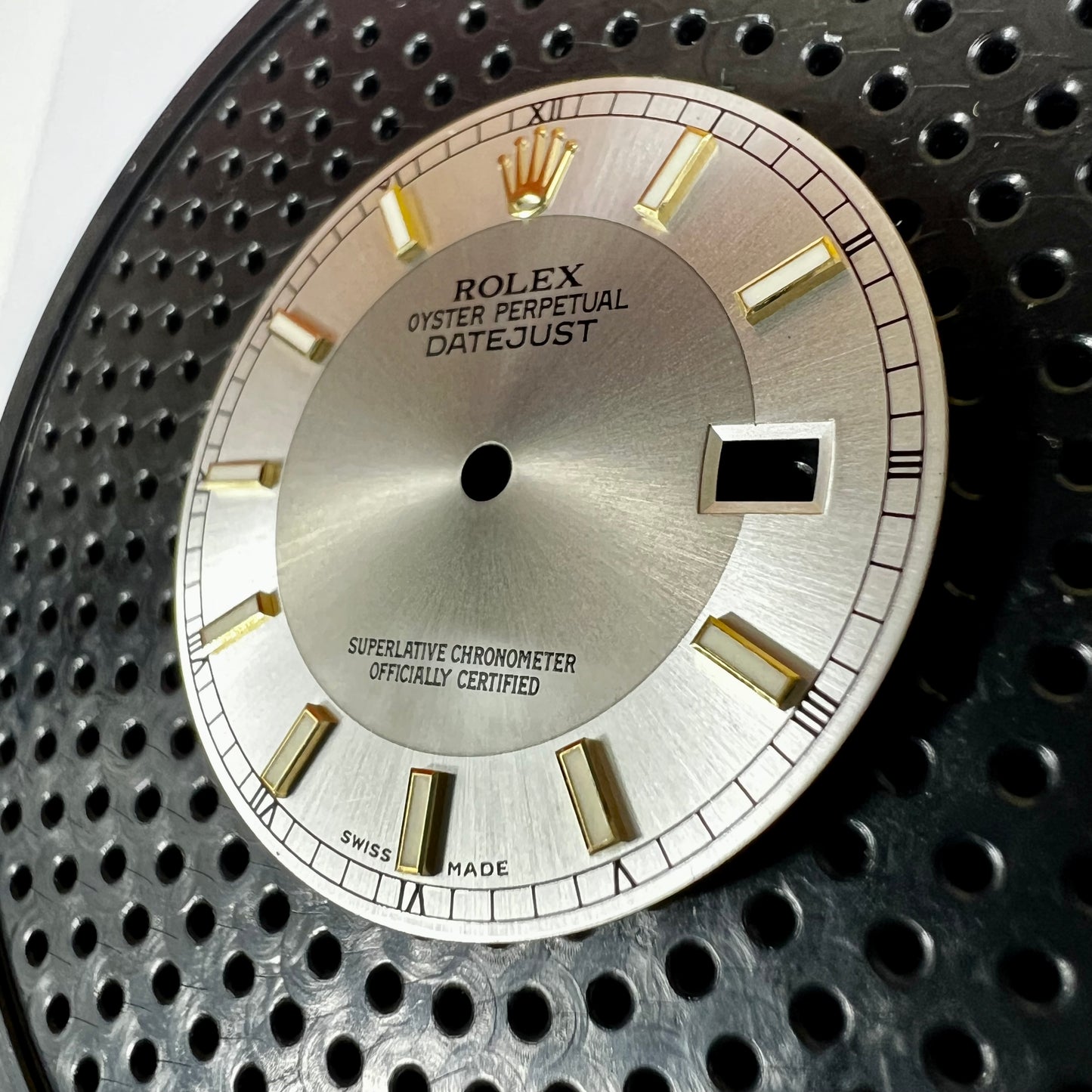 Genuine Rolex Datejust 36 Silver Tuxedo Dial