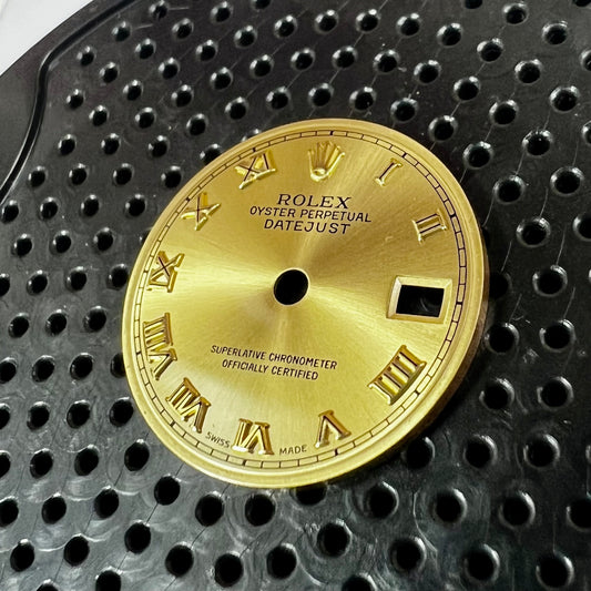 Genuine Rolex Datejust 26 Champagne Roman Dial