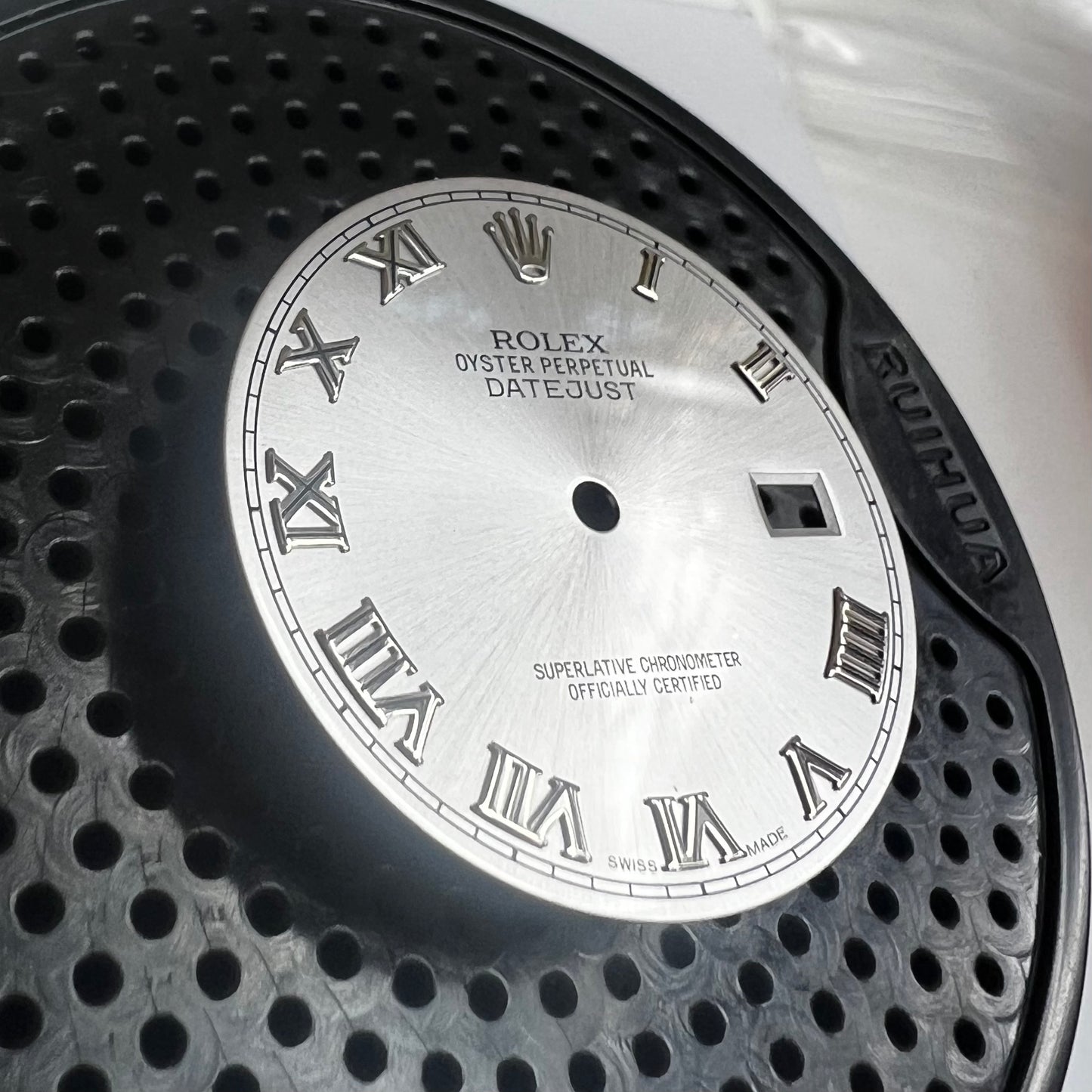 Genuine Rolex Datejust 36 Silver Roman Dial (WG)