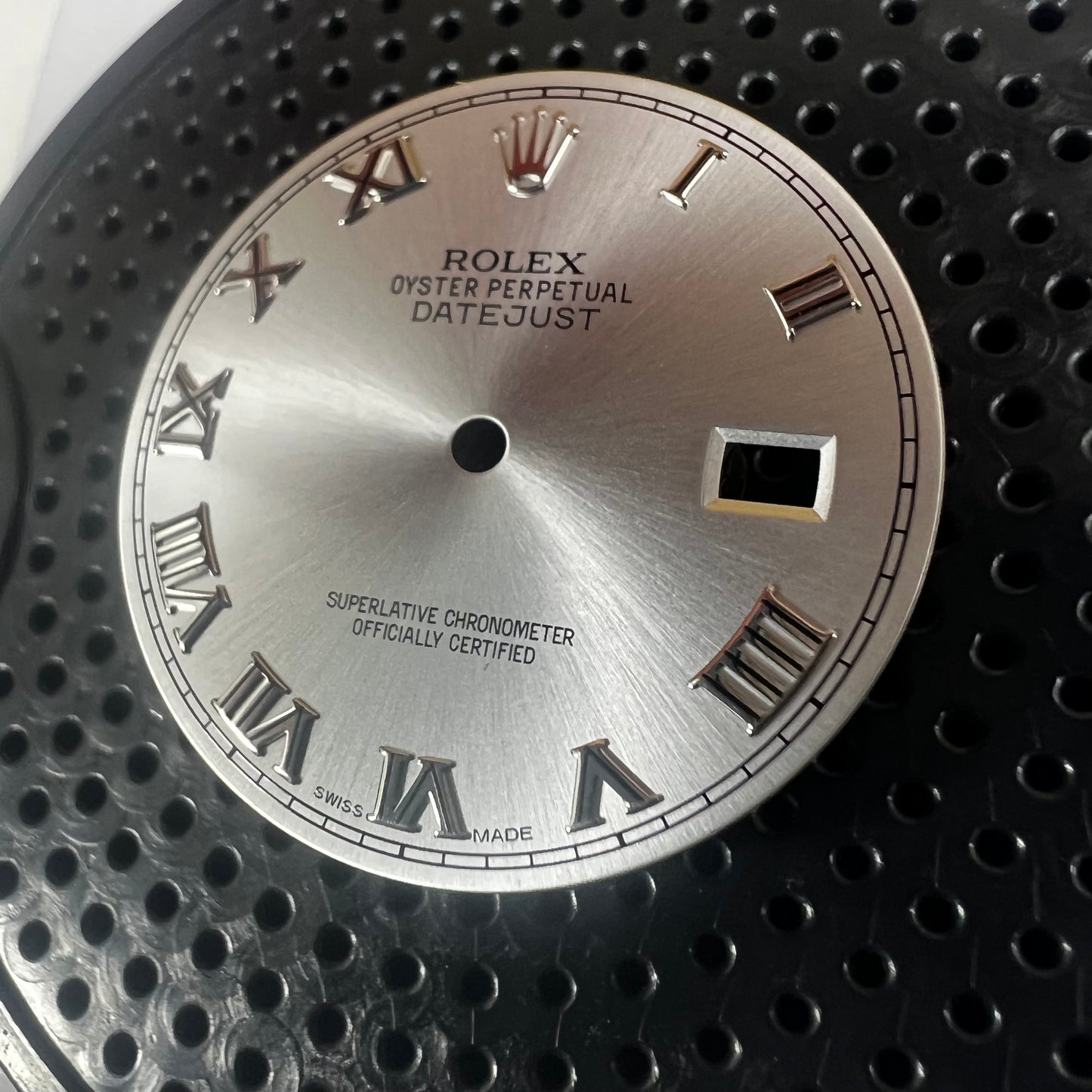 Genuine Rolex Datejust 36 Silver Roman Dial (WG)