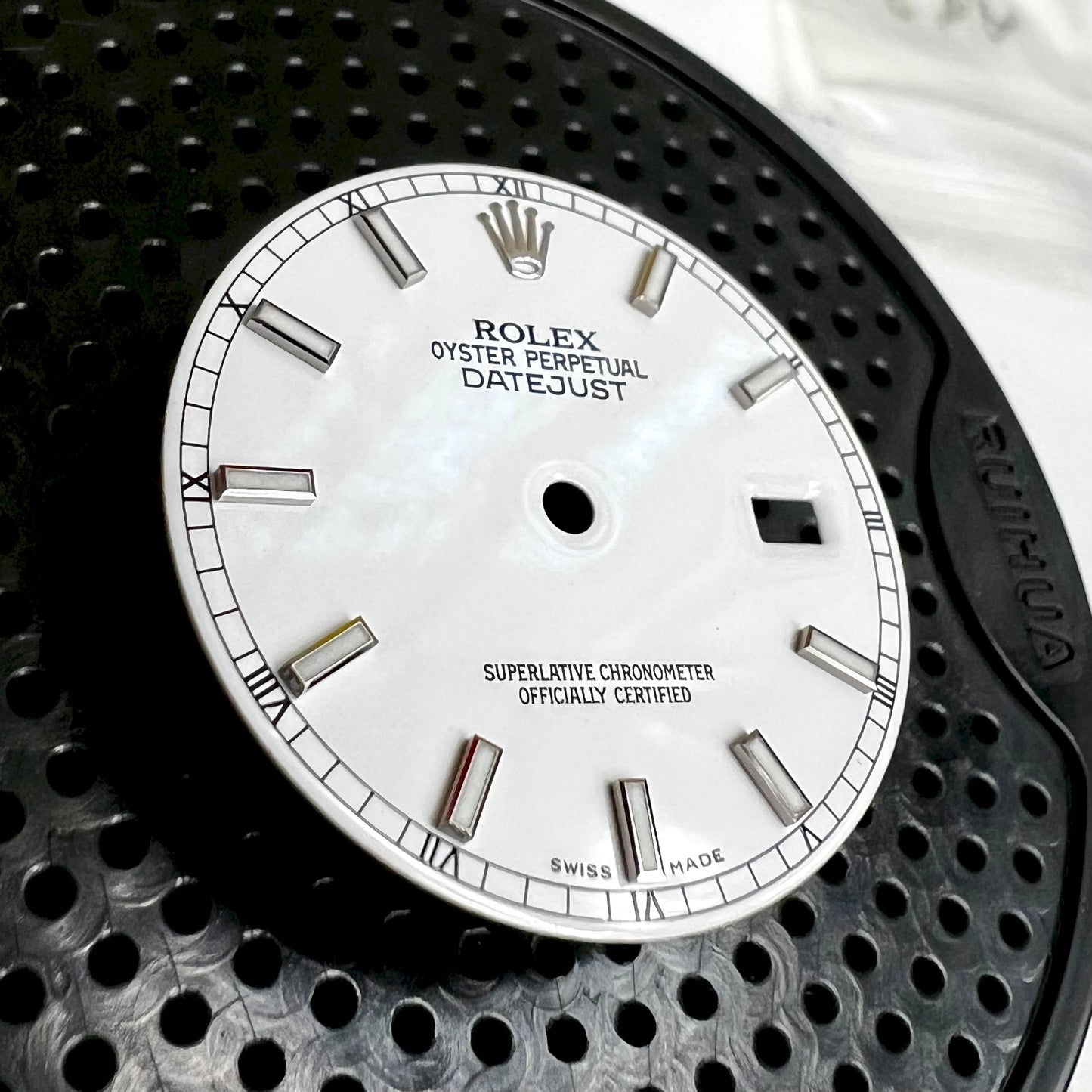 Genuine Rolex Datejust 36 Gloss White Enamel Dial