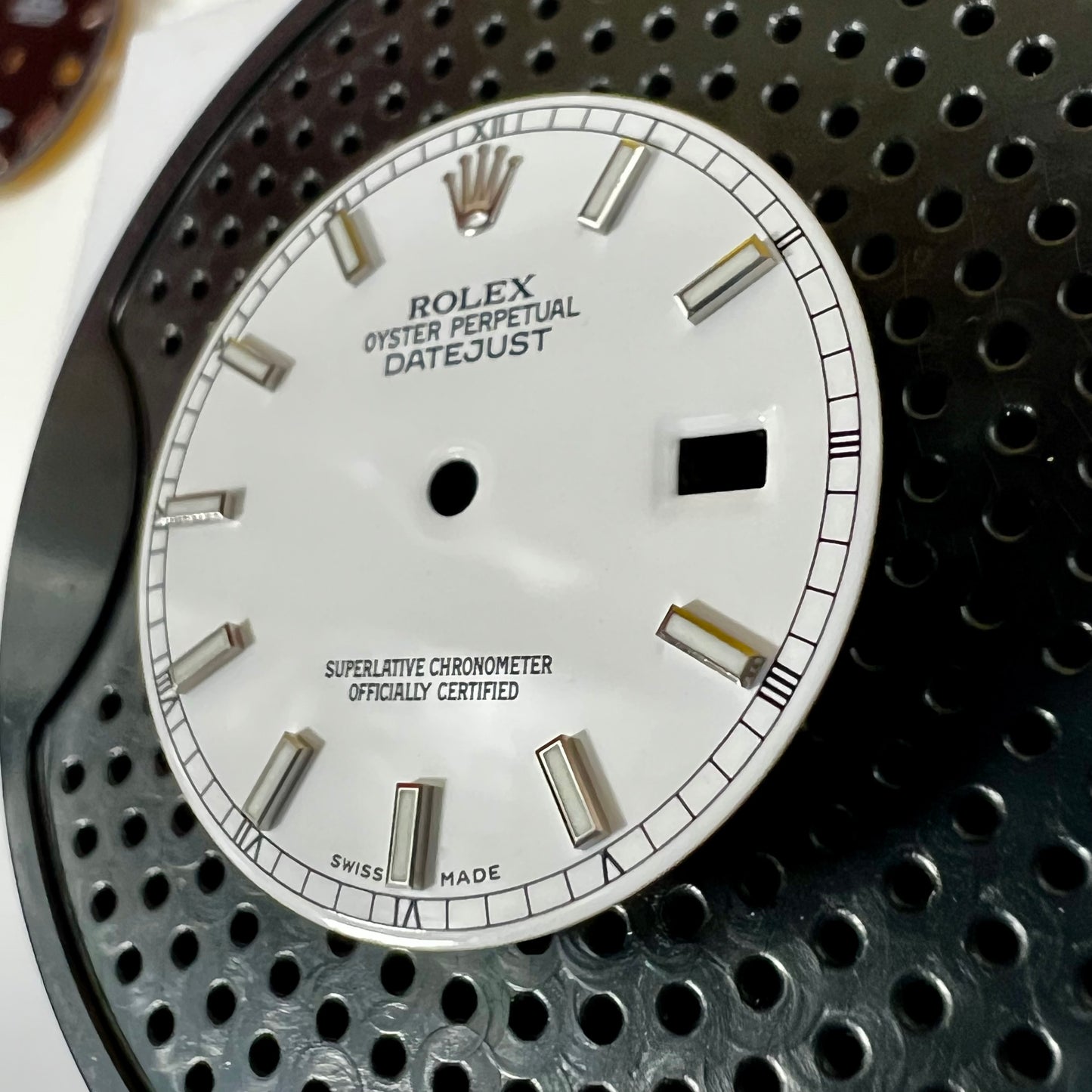 Genuine Rolex Datejust 36 Gloss White Enamel Dial