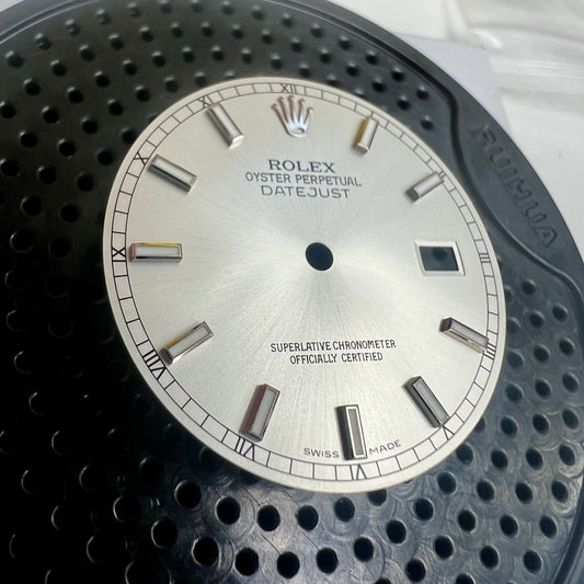Genuine Rolex Datejust 36 Silver Sunburst Dial