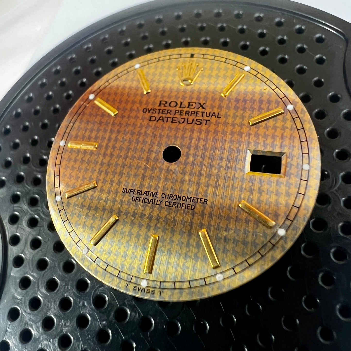 Genuine Rolex Datejust 36 Houndstooth Dial