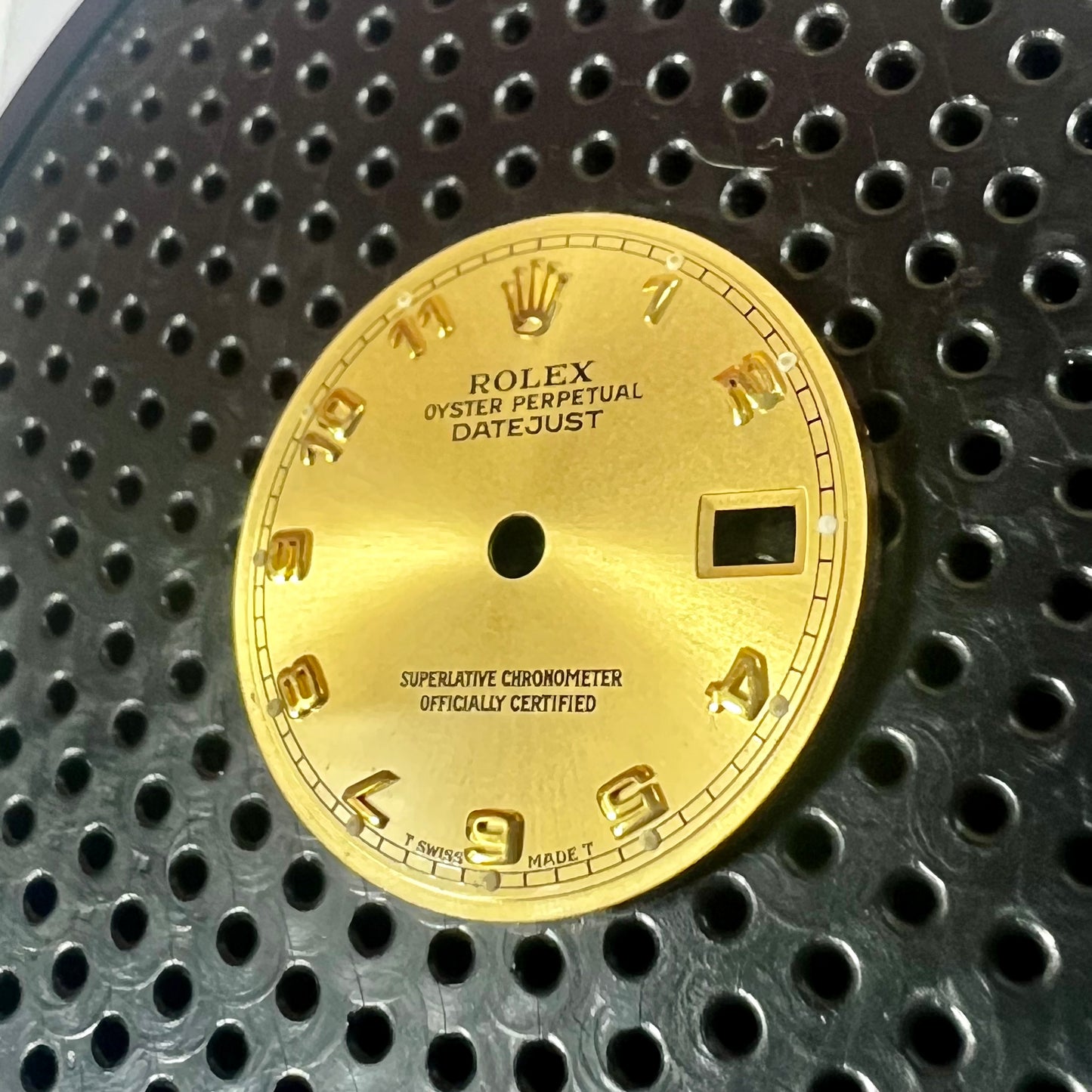 Genuine Rolex Datejust 26 Champagne Arabic Numeral Dial