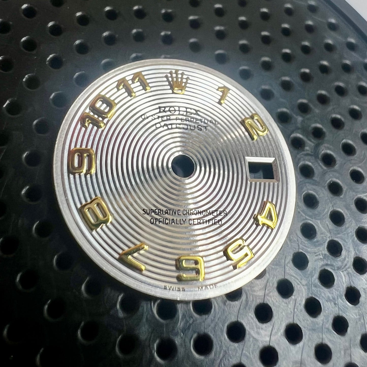 Genuine Rolex Datejust 26 Silver Concentric Arabic Numeral Dial