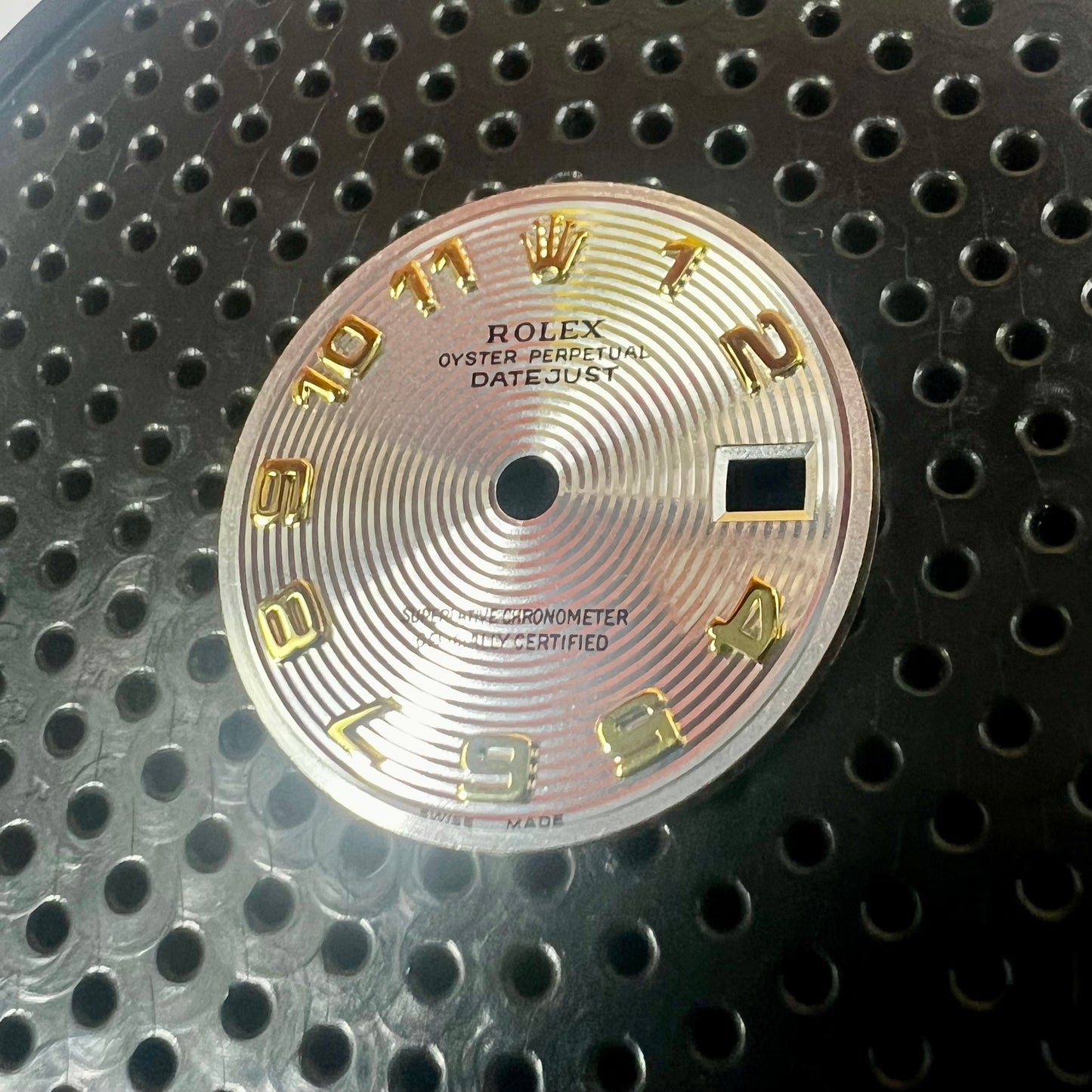 Genuine Rolex Datejust 26 Silver Concentric Arabic Numeral Dial
