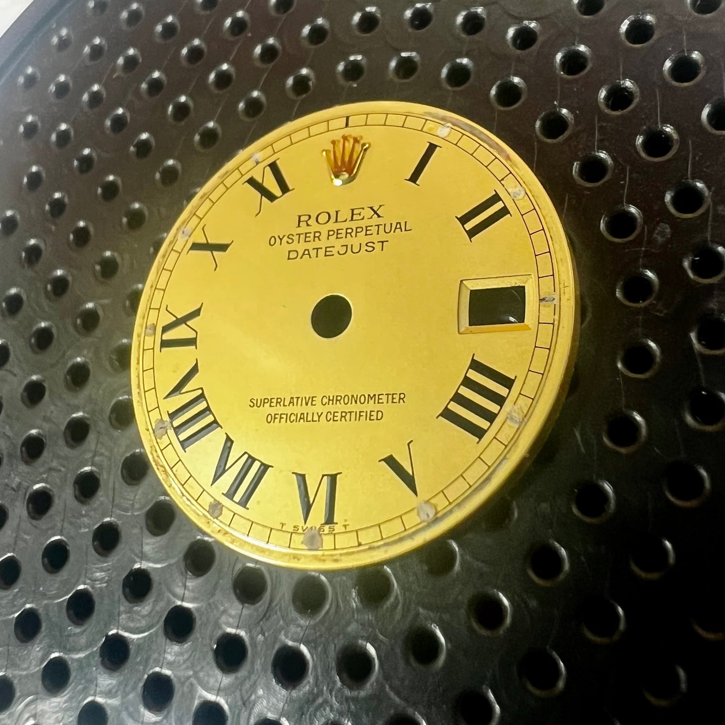 Genuine Rolex Datejust 26 Champagne Buckley Roman Dial