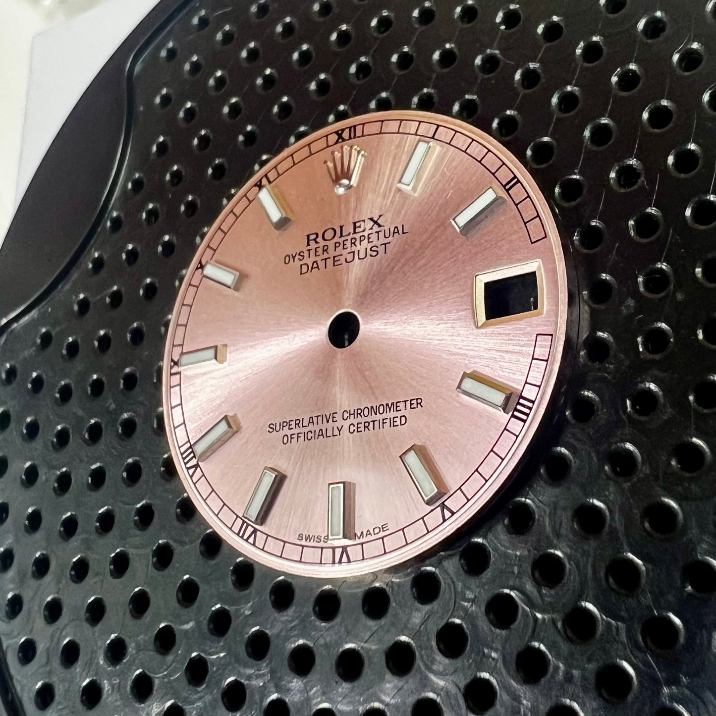 Genuine Rolex Datejust 31 Ice Pink Dial for Stainless Model