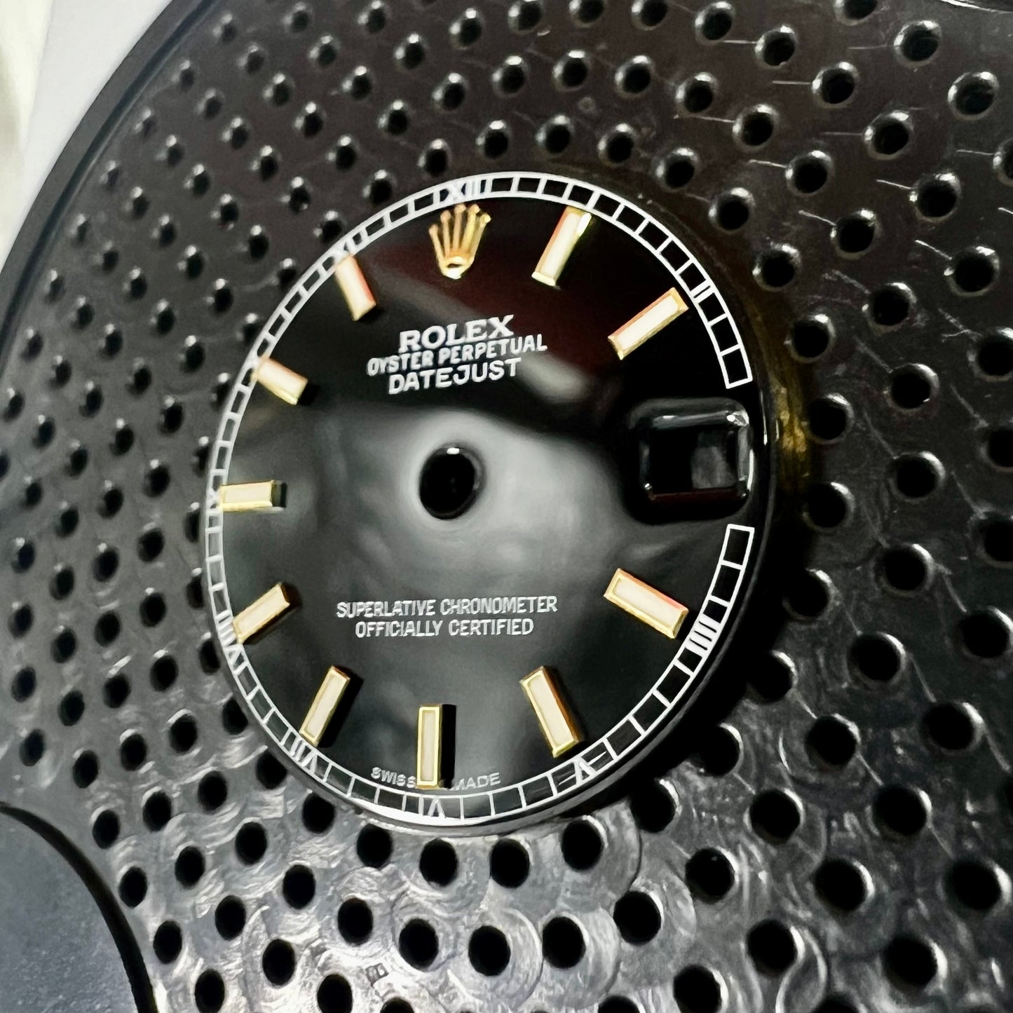 Genuine Rolex Datejust 31 Black Bimetal Dial