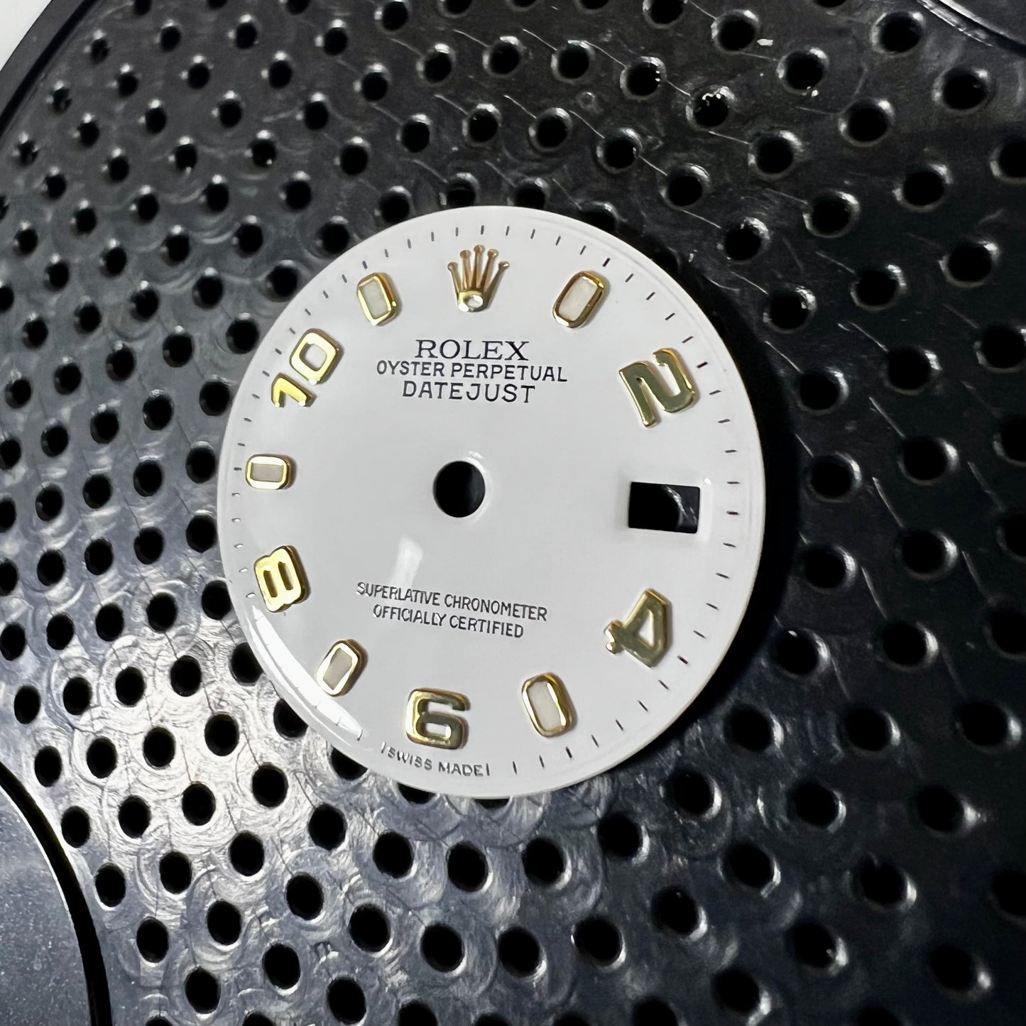 Genuine Rolex Datejust 26 White Enamel Bimetal Dial
