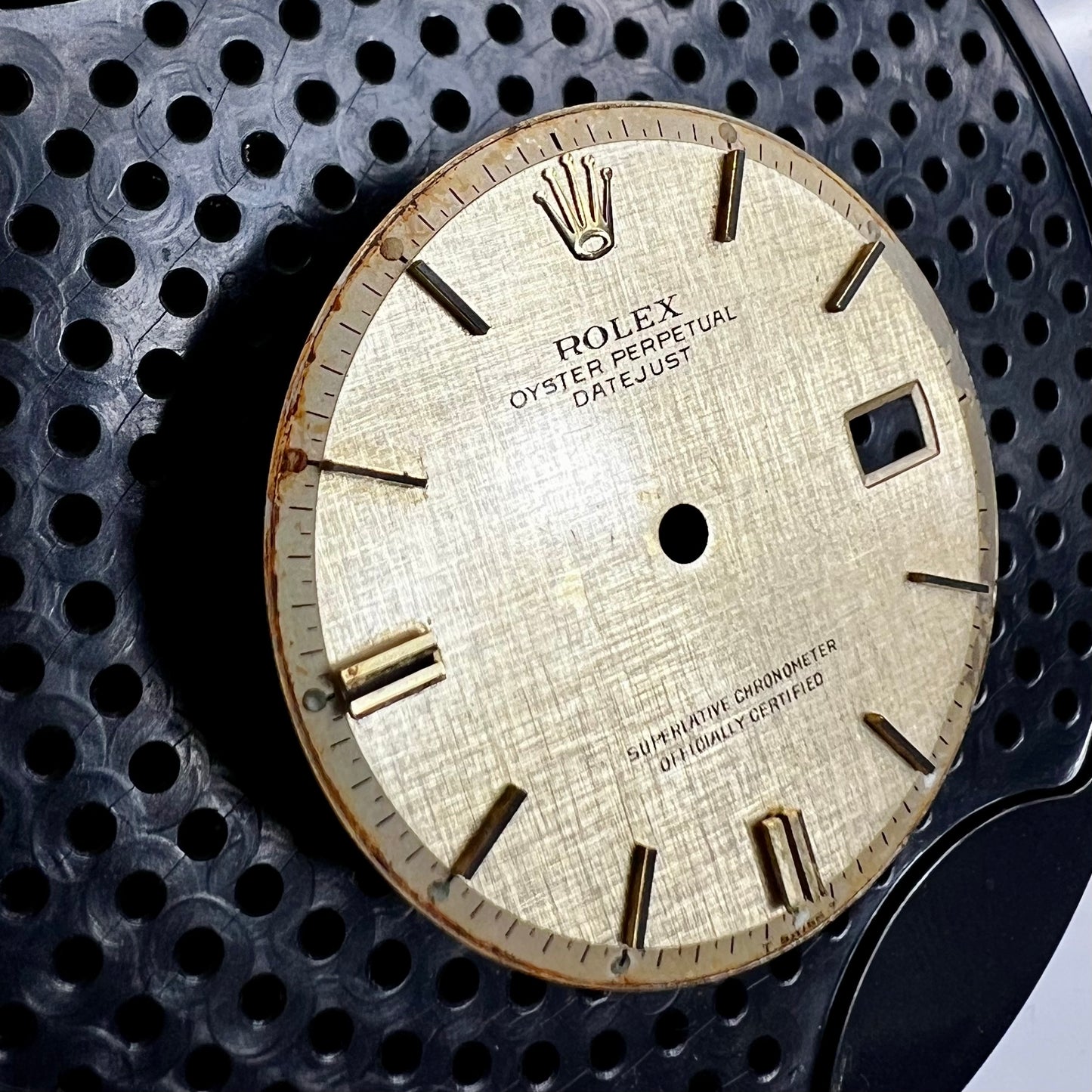 Genuine Rolex Datejust 36 Champagne Linen Dial (non-quick)