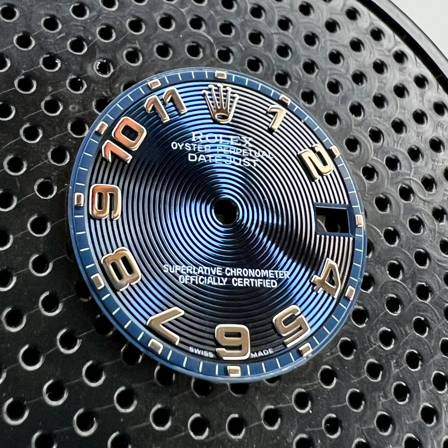 Genuine Rolex Datejust 31 Concentric Navy Blue Dial