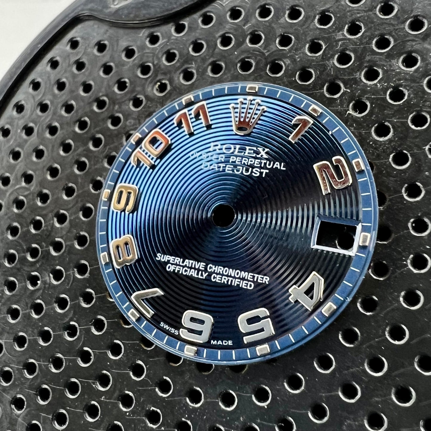 Genuine Rolex Datejust 31 Concentric Navy Blue Dial