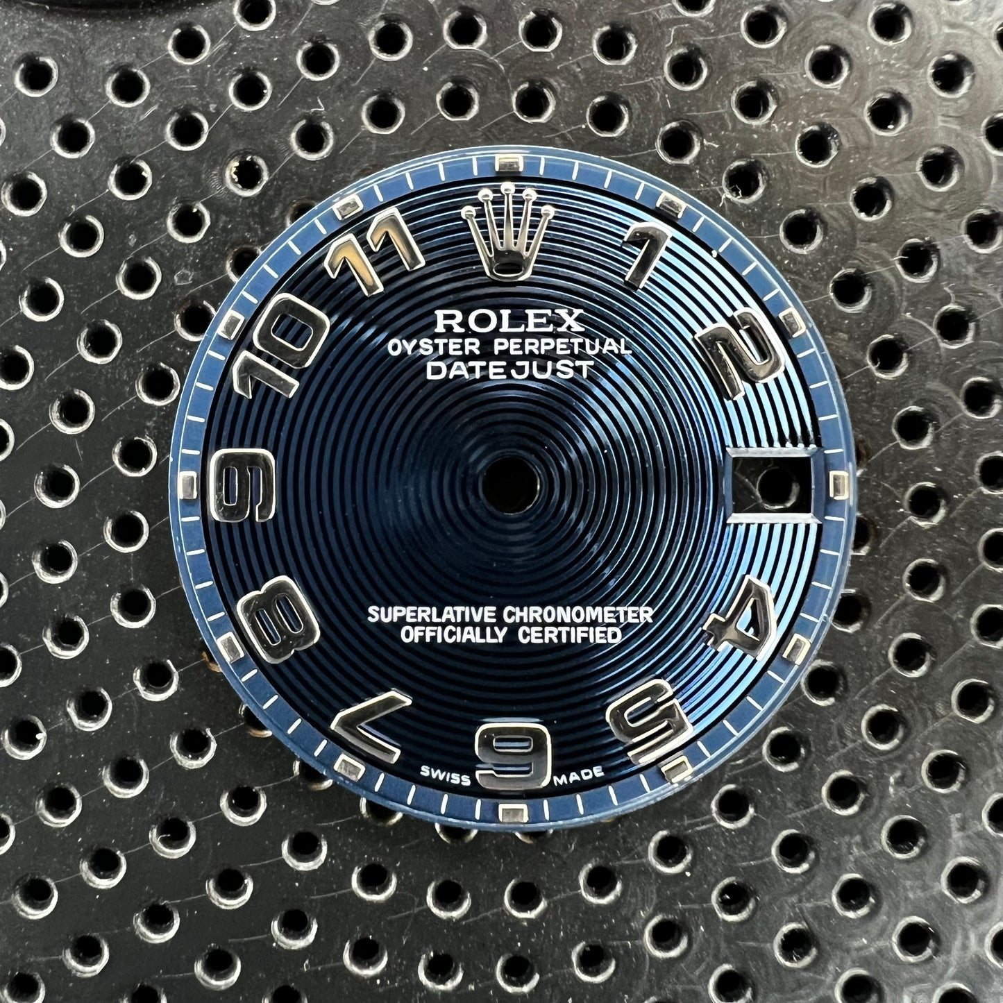 Genuine Rolex Datejust 31 Concentric Navy Blue Dial