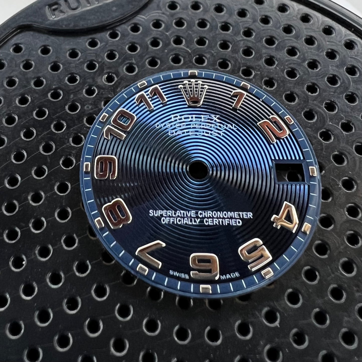 Genuine Rolex Datejust 31 Concentric Navy Blue Dial