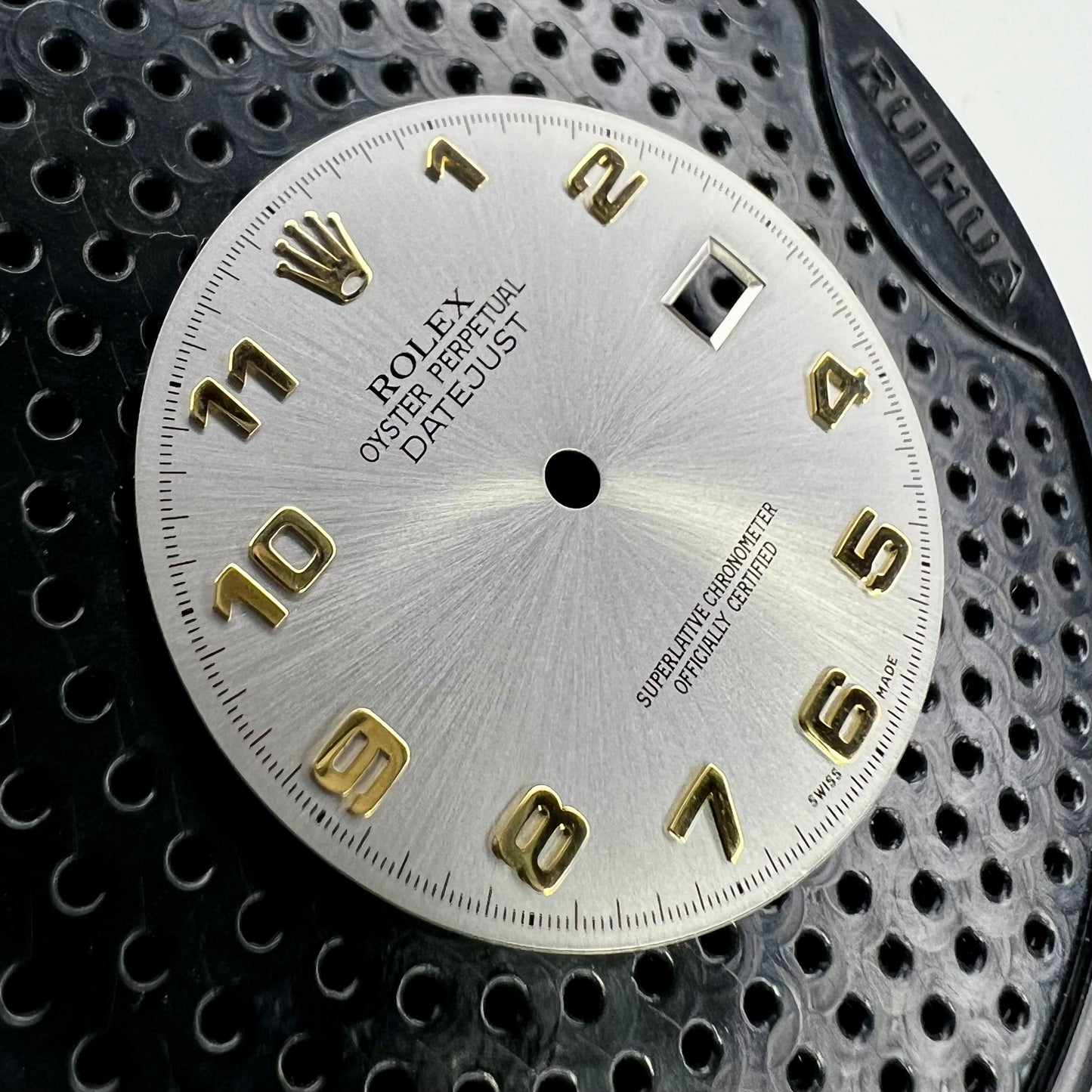 Genuine Rolex Datejust 36 Sunburst Silver Arabic Numeral Dial