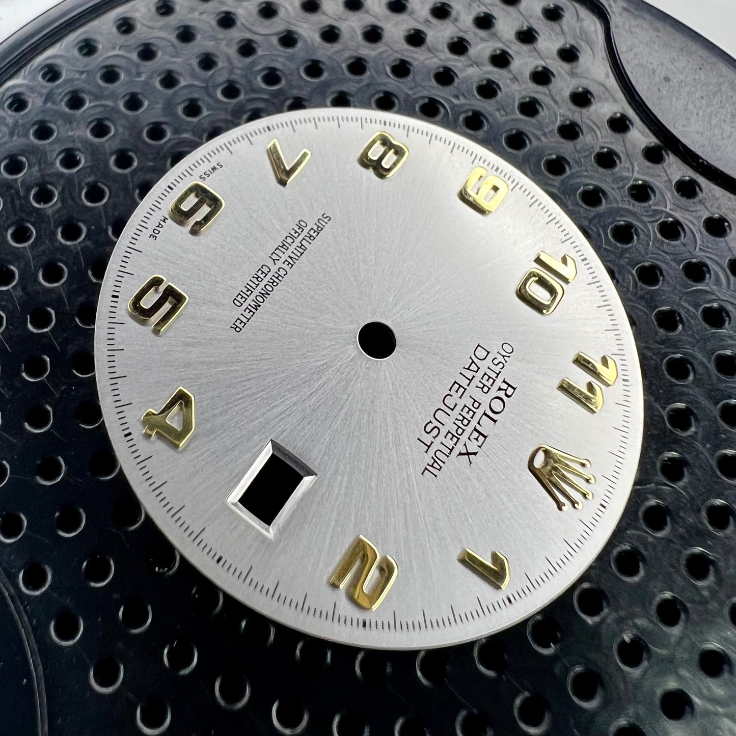 Genuine Rolex Datejust 36 Sunburst Silver Arabic Numeral Dial