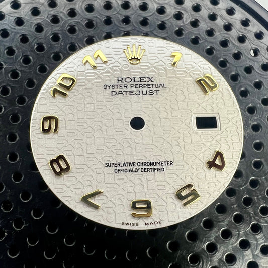 Genuine Rolex Datejust 36 Cream Anniversary Jubilee Dial