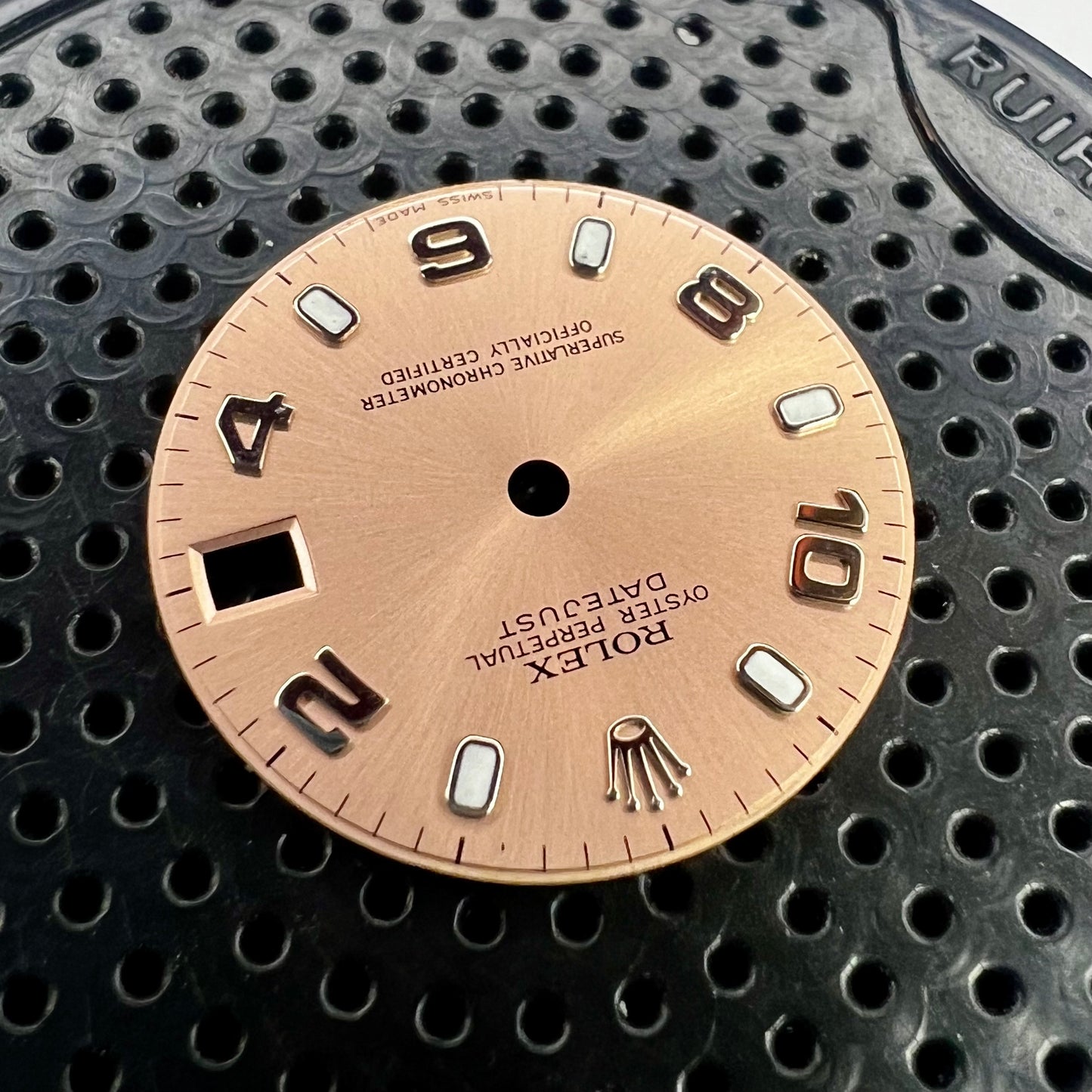 Genuine Rolex Datejust 31 Salmon Arabic Dial