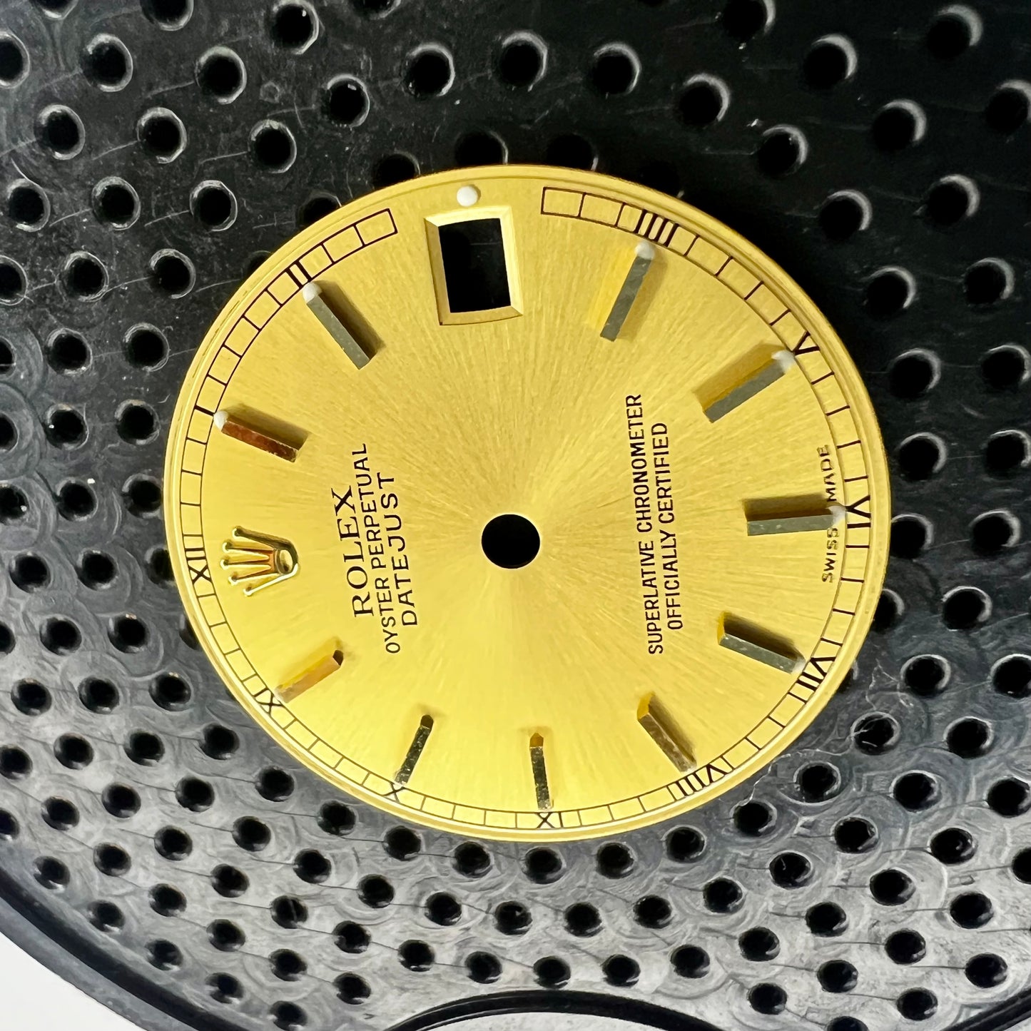 Genuine Rolex Datejust 31 Champagne Classic Stick Dial