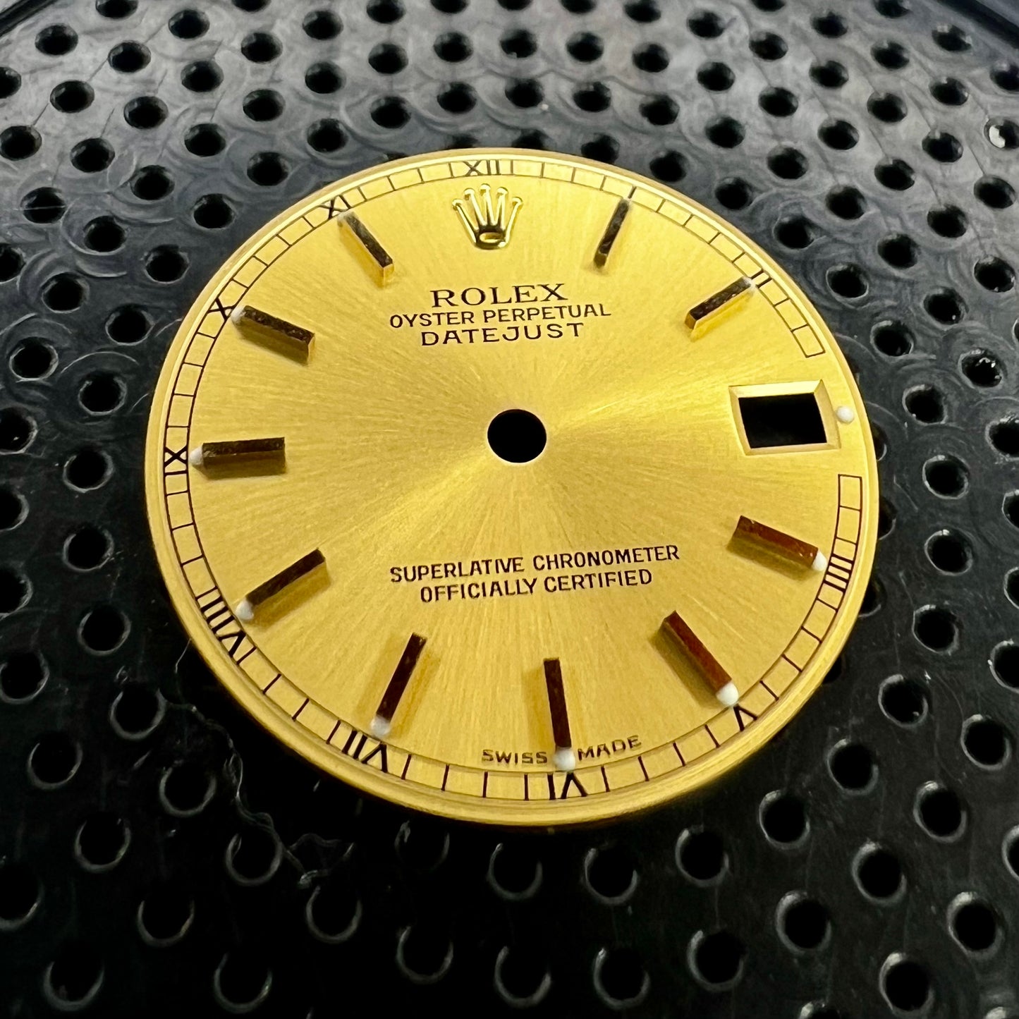 Genuine Rolex Datejust 31 Champagne Classic Stick Dial