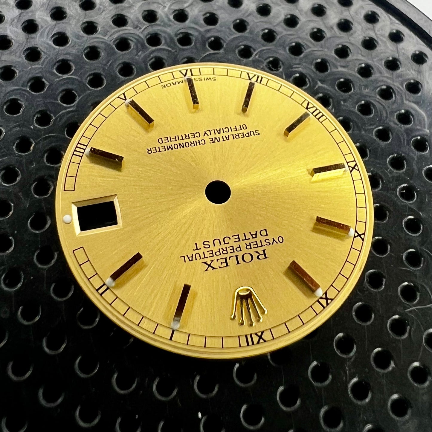 Genuine Rolex Datejust 31 Champagne Classic Stick Dial