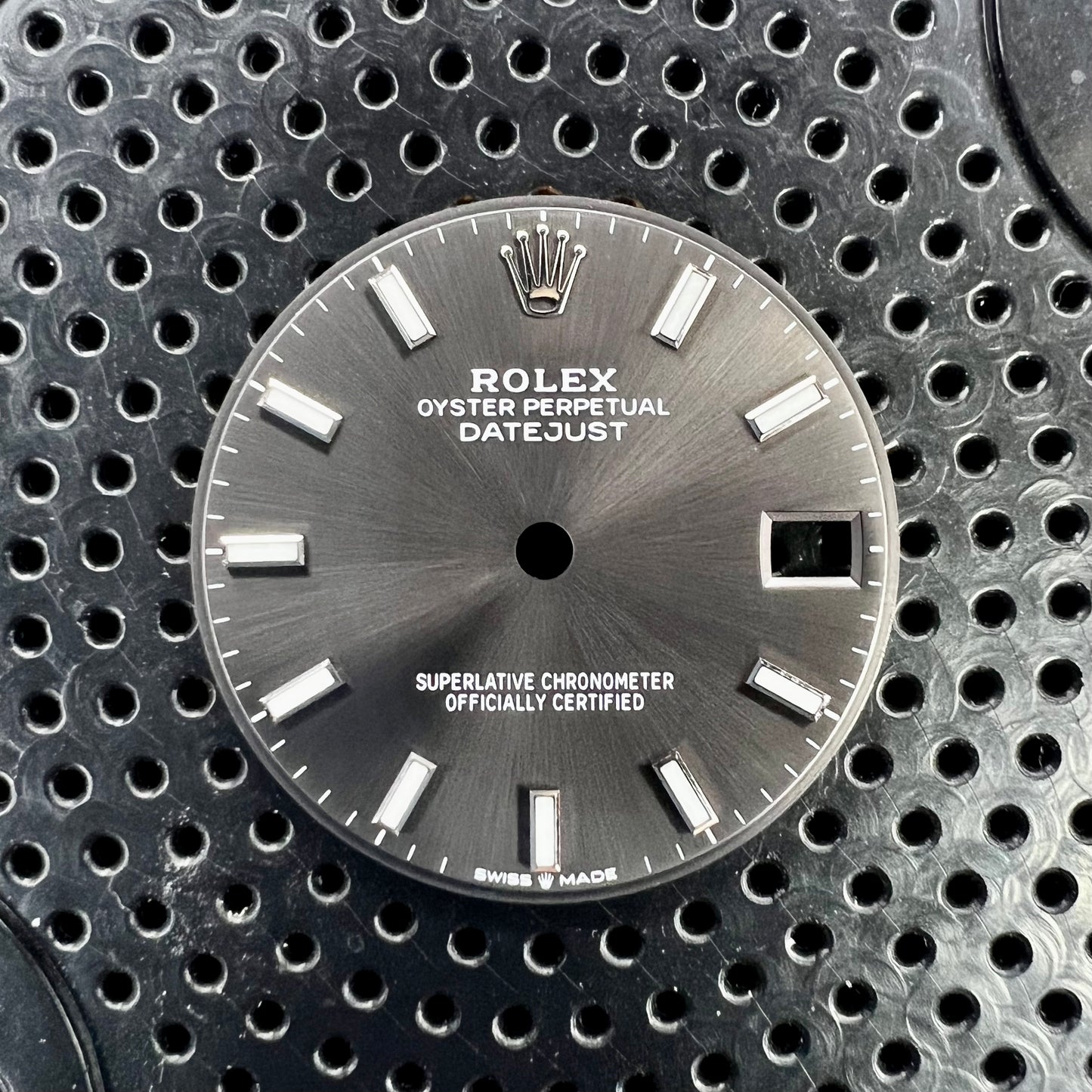 Genuine Rolex Datejust 31 Charcoal Dial for Stainless Model