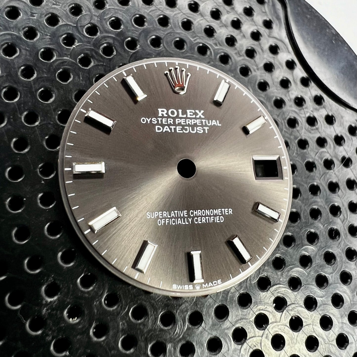 Genuine Rolex Datejust 31 Charcoal Dial for Stainless Model