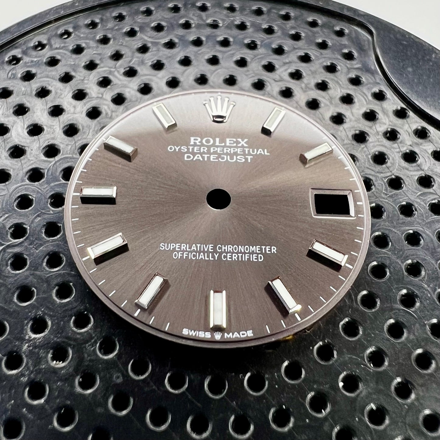 Genuine Rolex Datejust 31 Charcoal Dial for Stainless Model