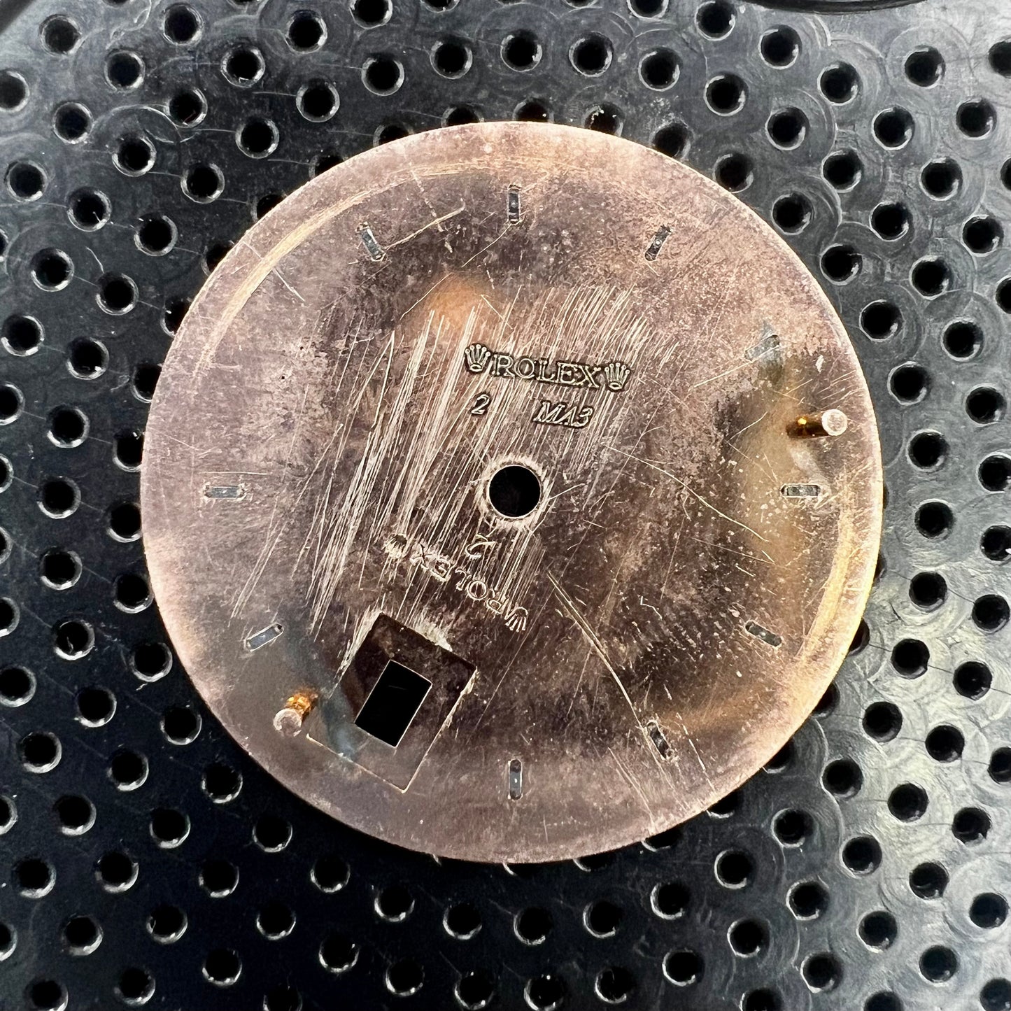 Genuine Rolex Datejust 36 Salmon Luminova Stick Dial