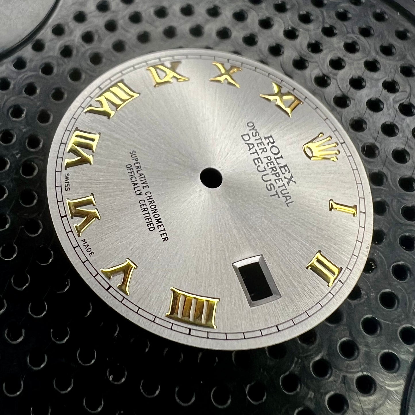 Genuine Rolex Datejust 36 Dark Silver Roman Dial