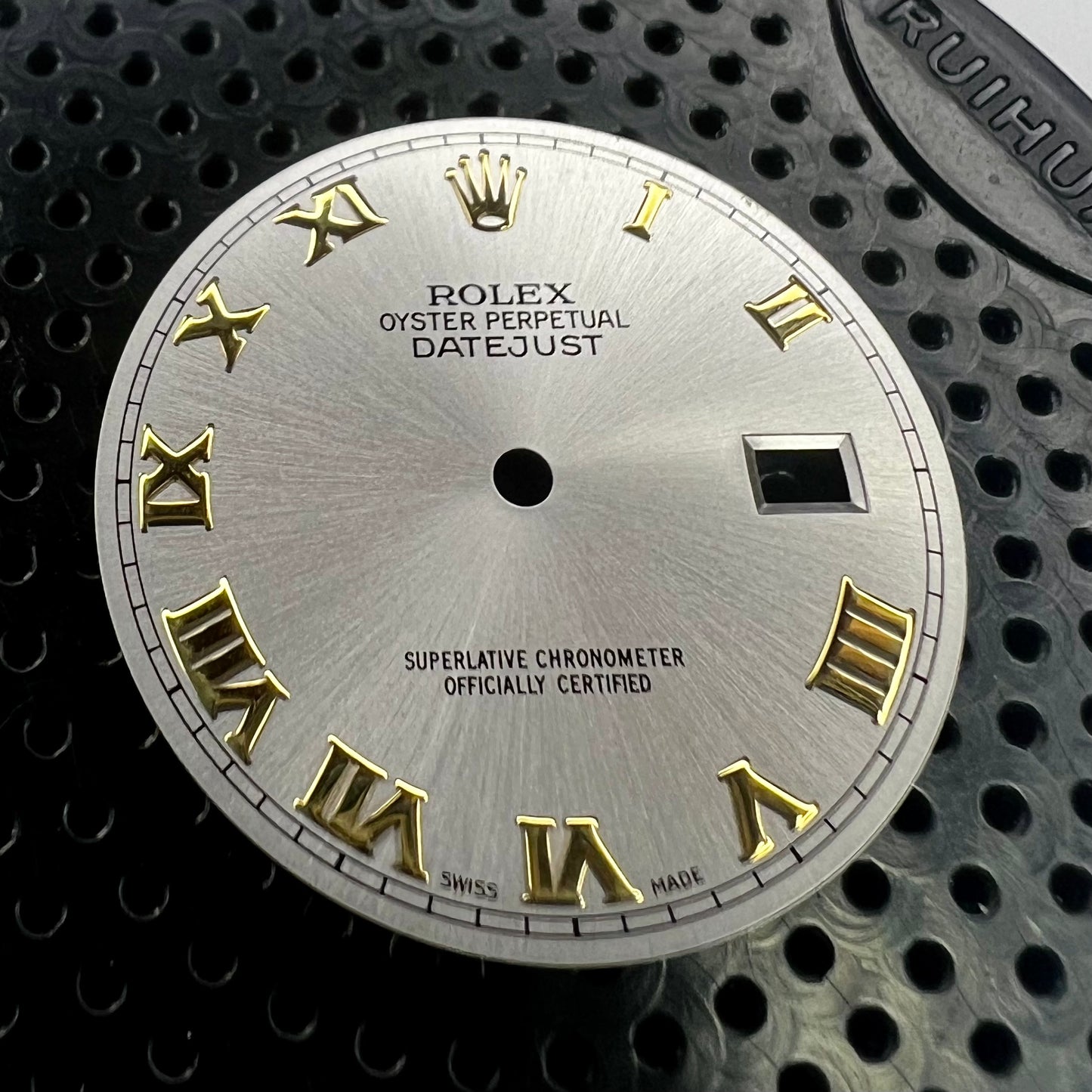 Genuine Rolex Datejust 36 Dark Silver Roman Dial