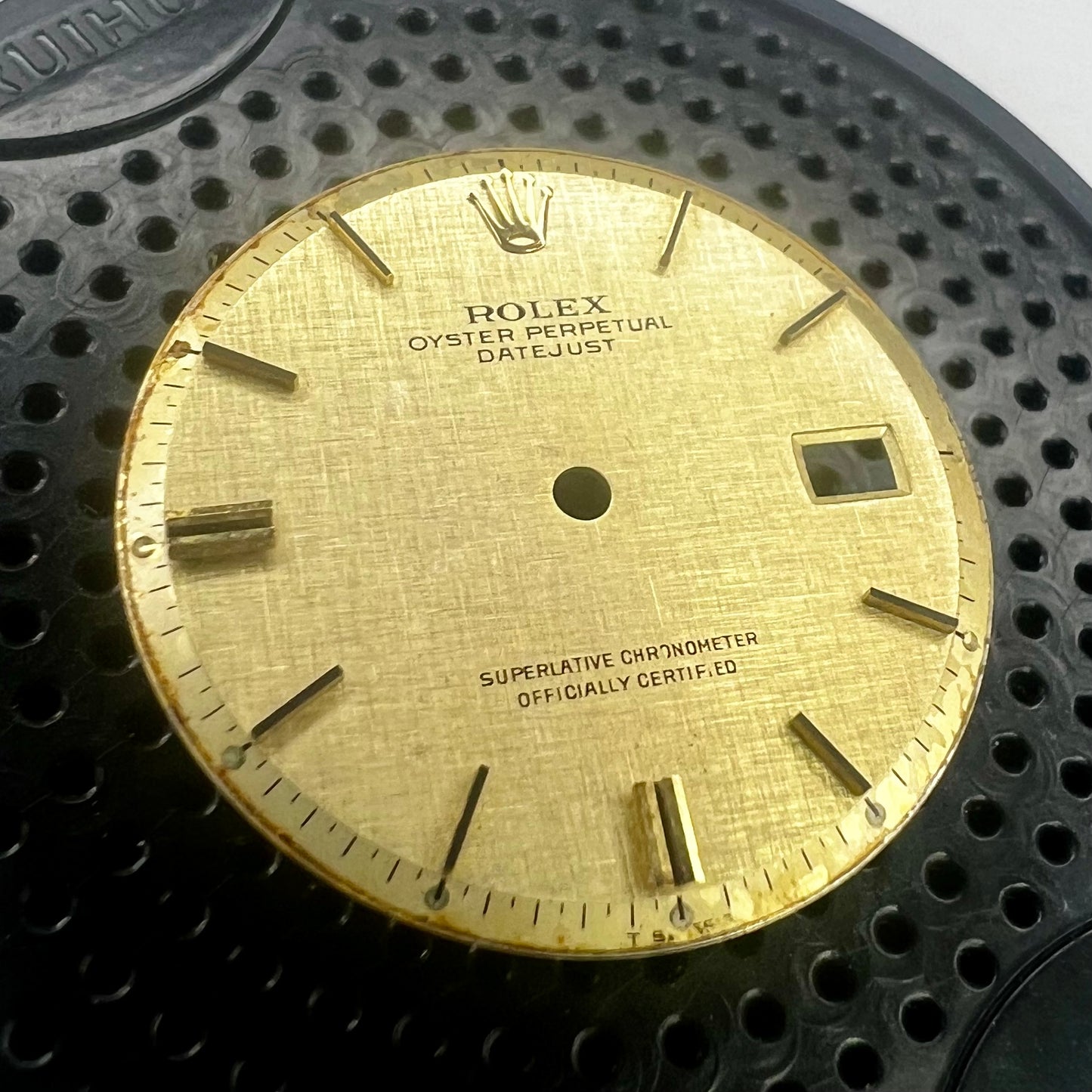 Genuine Rolex Datejust 36 Champagne Linen Dial (non-quick)