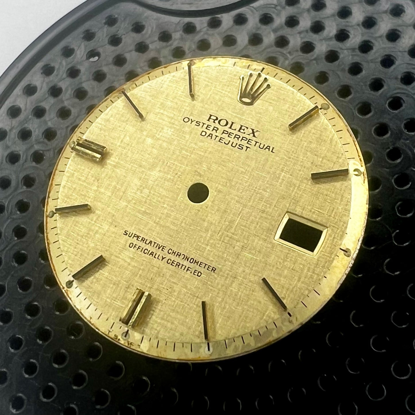 Genuine Rolex Datejust 36 Champagne Linen Dial (non-quick)