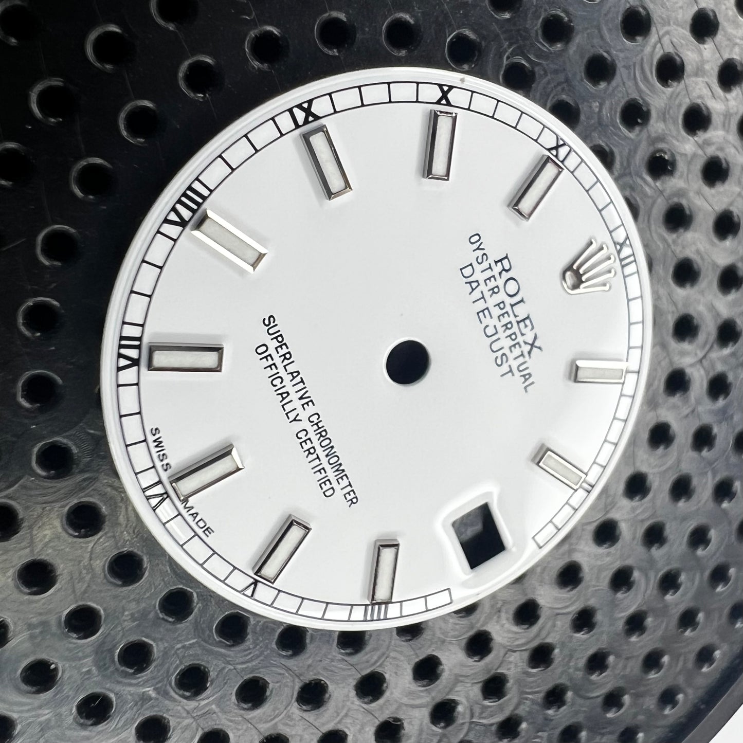 Genuine Rolex Datejust 31 White Luminova Stick Dial