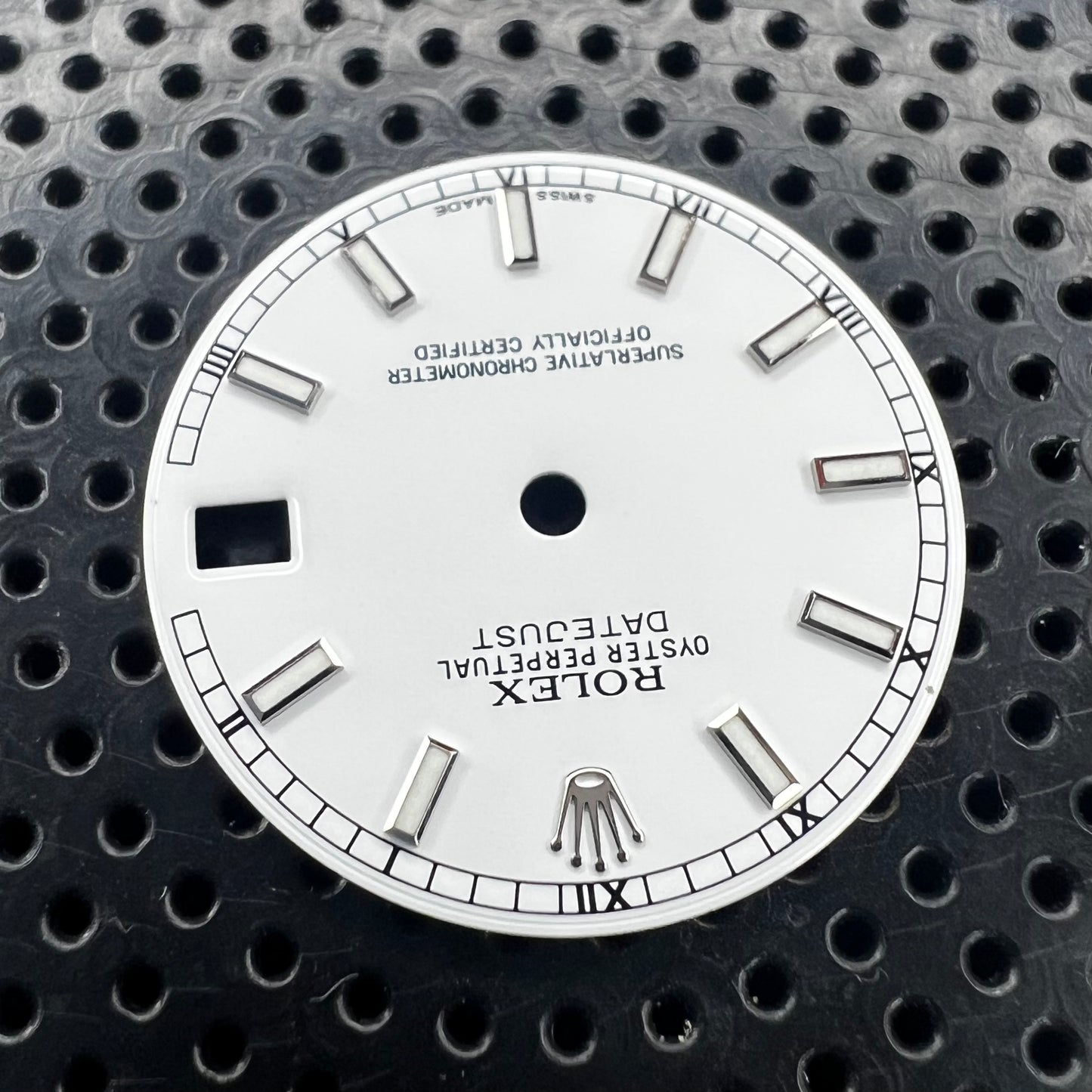 Genuine Rolex Datejust 31 White Luminova Stick Dial