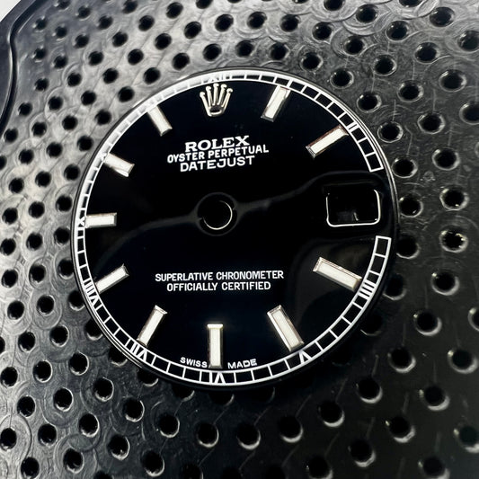 Genuine Rolex Datejust 31 Black Enamel Dial