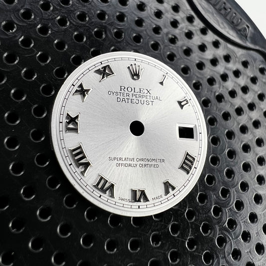 Genuine Rolex Datejust 26 Silver Roman Dial with Minute Track