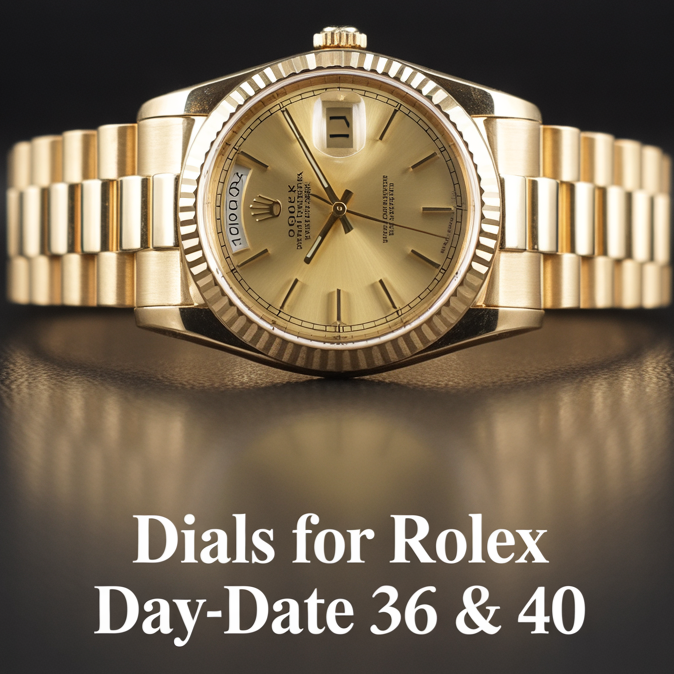 Factory Dials for Rolex Day-Date 36 and 40