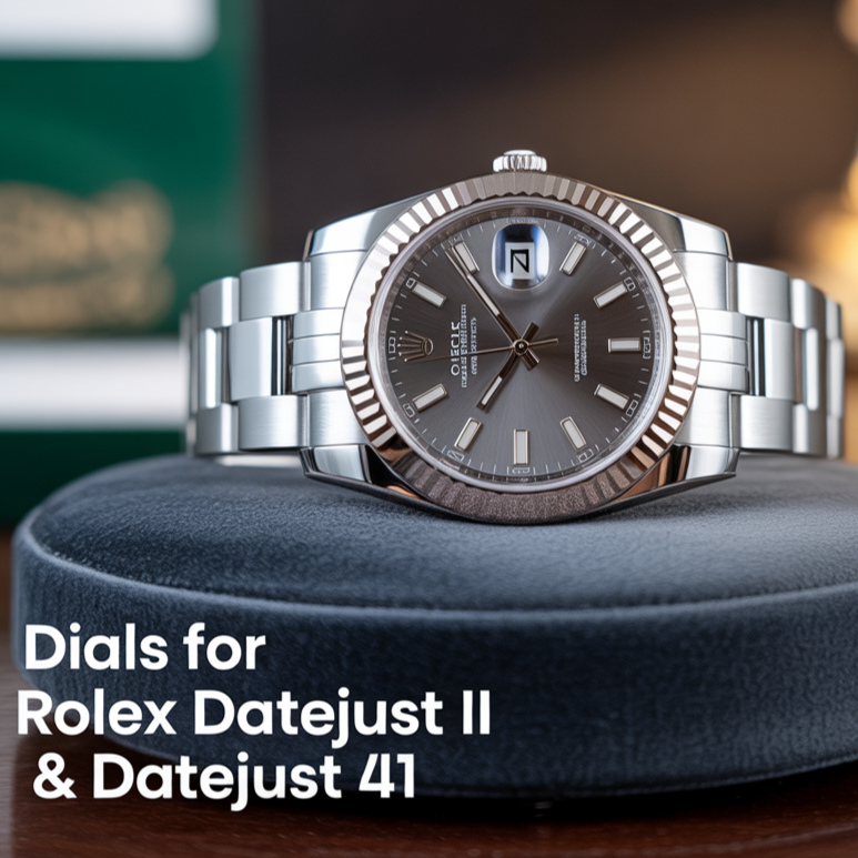 Factory Dials for Rolex Datejust 41 and Datejust II