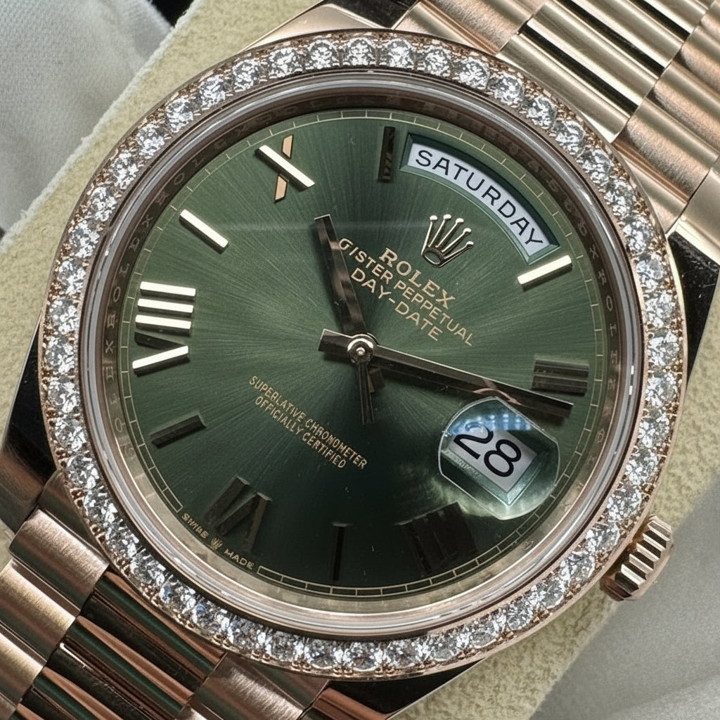 Factory Rolex Diamond Bezels
