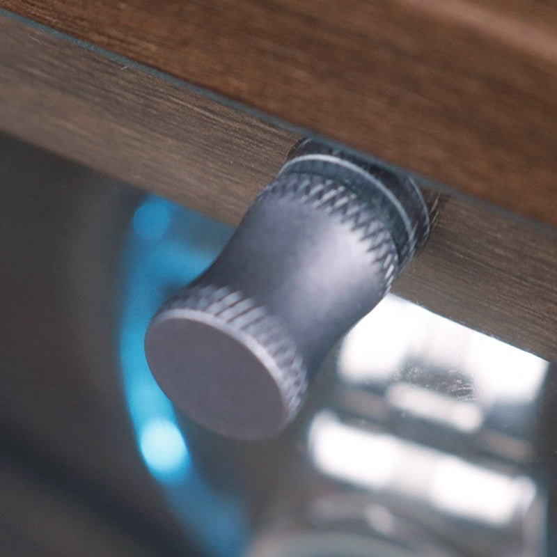 PREORDER: Sophisticated Luxury Walnut Grain Watch Winder Box for Two Watches