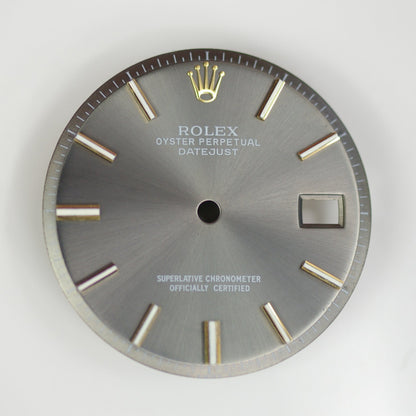 Genuine Rolex Datejust 36 Slate Gray Dial (non-quick)