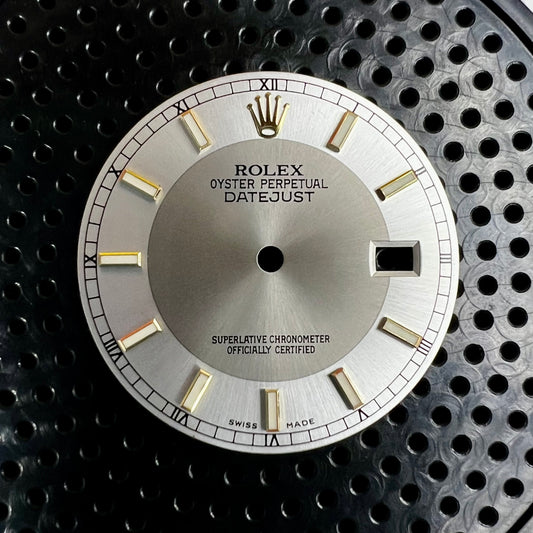 Genuine Rolex Datejust 36 Silver Tuxedo Dial