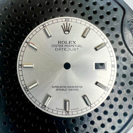 Genuine Rolex Datejust 36 Silver Sunburst Dial